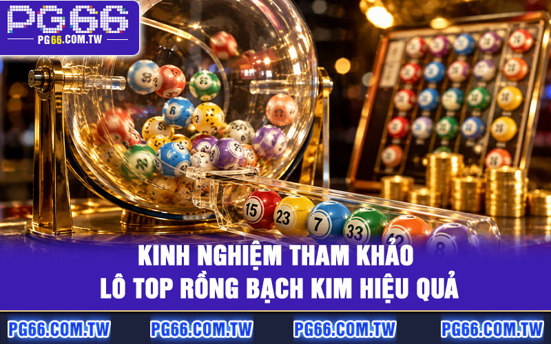 Kinh nghiệm tham khảo lô top Rồng Bạch Kim hiệu quả